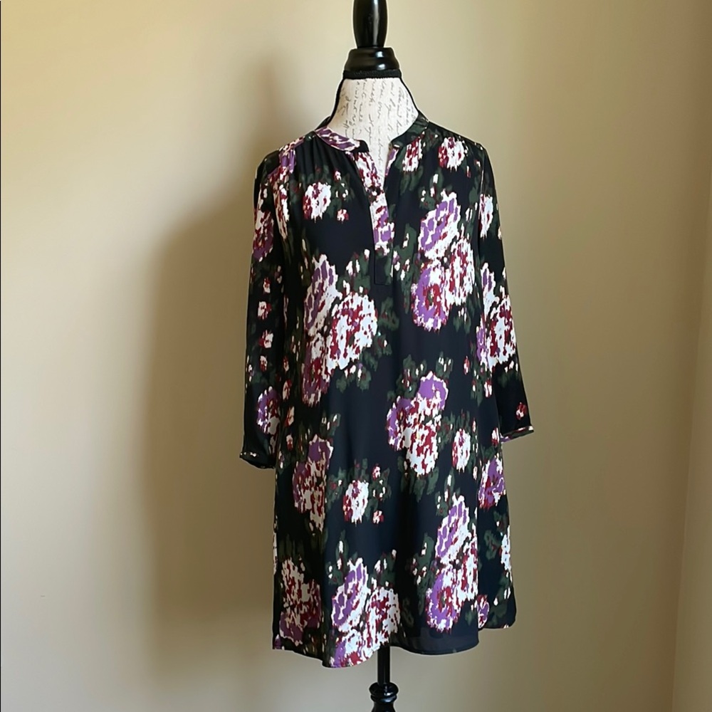 Ruff Hewn GREY Patterned Dress
